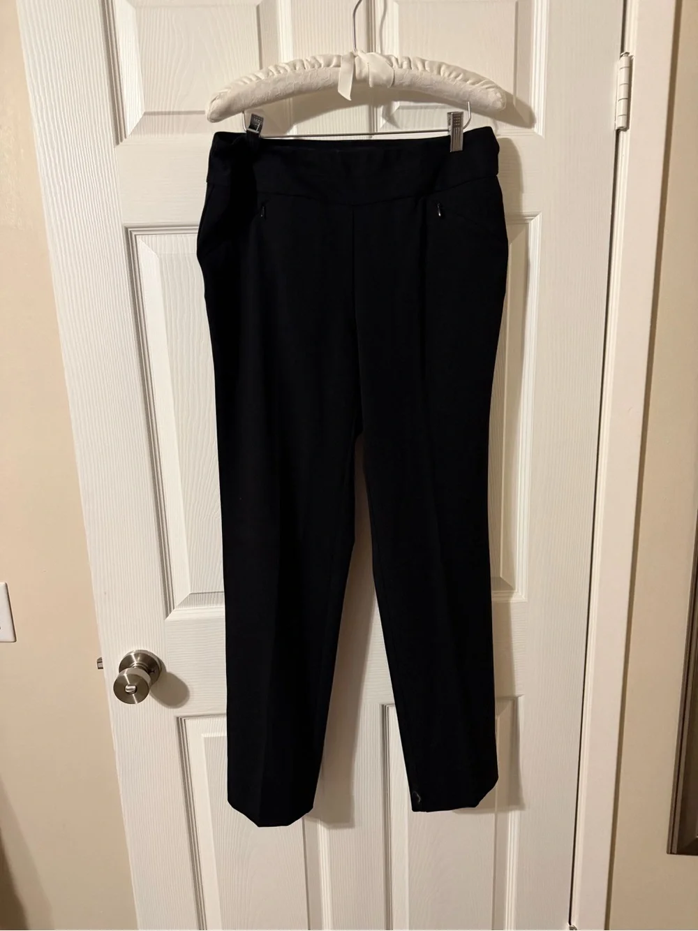 Investments Women's Straight Leg Black Dress Pants